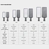 solar street lamp series radar induction head